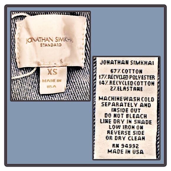 Jonathan Simkhai Holland Denim Mini Dress - Picture 7 of 16